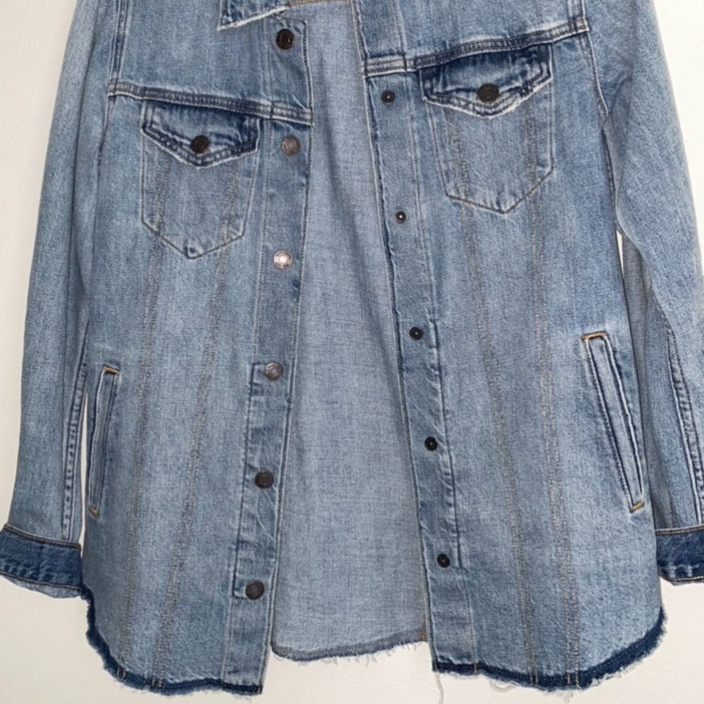 Gap Denim Button Down / Jean Jacket - image 4